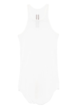 Rick Owens ribbed tank top - White