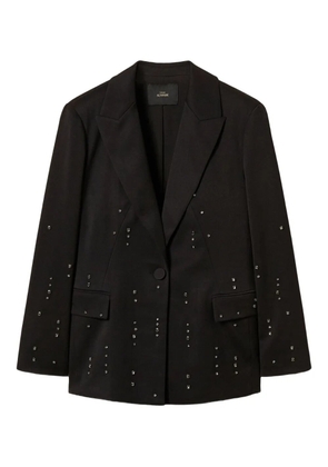TWINSET embellished crystal blazer - Black