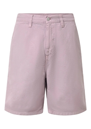 Carhartt WIP side-pockets garment-dyed shorts - Pink