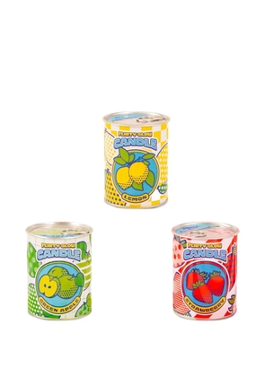 Seletti graphic-print candle set - Green