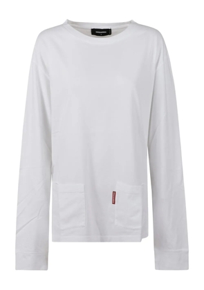 DSQUARED2 pocket T-shirt - White