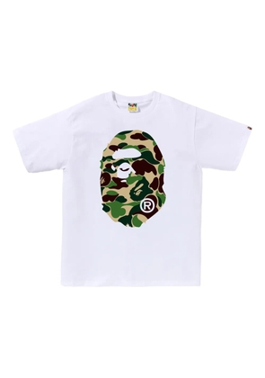 A BATHING APE® logo-print T-shirt - White