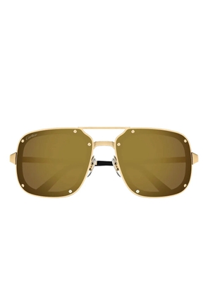 Cartier Eyewear pilot-frame sunglasses - Gold