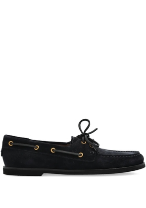 Gianvito Rossi leather oxford shoes - Blue