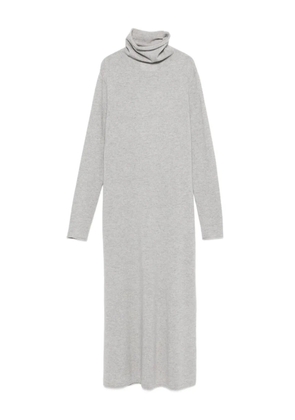 Lisa Yang turtleneck long-sleeve dress - Grey