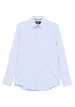 BOSS long-sleeved button-up shirt - Blue