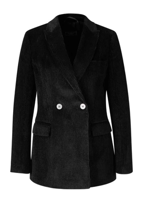 Peserico corduroy glitter blazer - Black