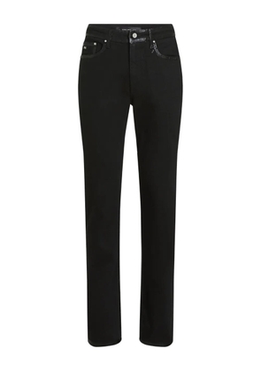 Karl Lagerfeld coated detail jeans - Black