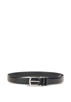 Orciani buckled leather belt - Black