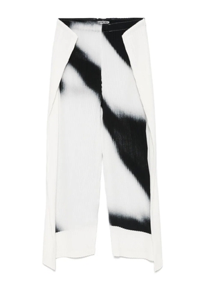 Issey Miyake Shadow Study trousers - White