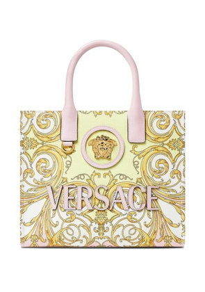 Versace Medusa Barocco-print tote bag - Pink