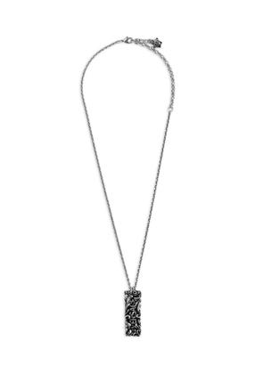 Versace medusa-plaque chain necklace - Silver