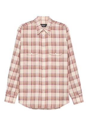DSQUARED2 checked pocket shirt - Neutrals