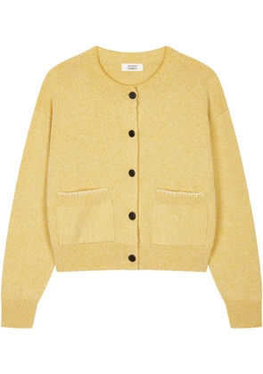 TOMBOY round-neck cardigan - Yellow