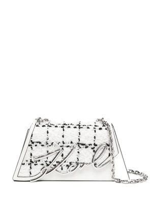 Karl Lagerfeld Signature crossbody bag - Black