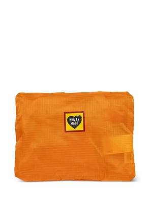 Human Made logo-print shoulder bag - Orange
