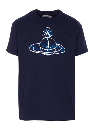 Vivienne Westwood Orb-print T-shirt - Blue