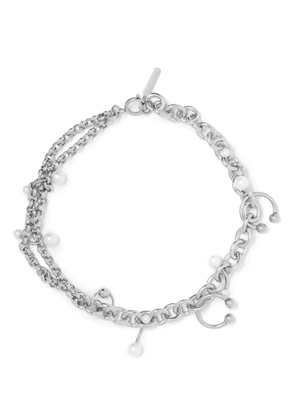 Justine Clenquet layered-design necklace - Silver