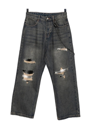 Musium Div. patchwork jeans - Blue