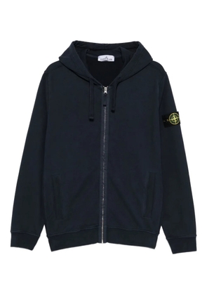 Stone Island zip-up hoodie - Blue