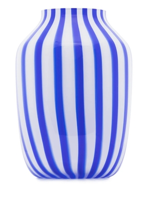 HAY Juice striped vase - Blue