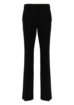 Moschino press-creased straight-leg trousers - Black