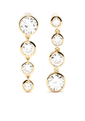 Completedworks crystal-embellished drop earrings - Gold