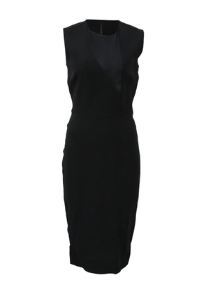 Victoria Beckham sleeveless mesh midi dress - Black