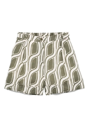 LIU JO graphic-print shorts - Neutrals