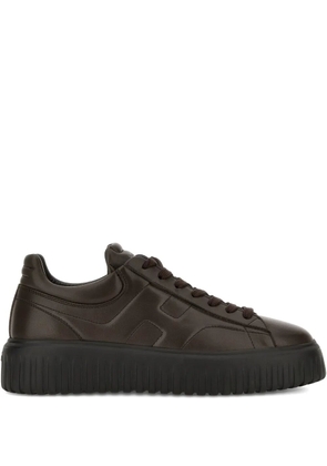 Hogan H-Stripes sneakers - Brown