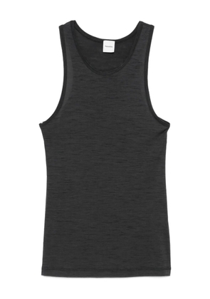 Nanushka racer-back wool tank top - Grey