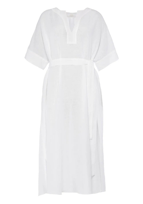 ERES Bibi linen kaftan dress - White