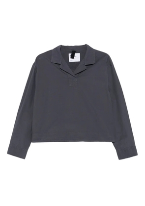 Mhl By Margaret Howell notched-collar blouse - Blue