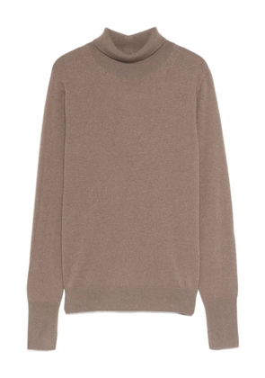 JOSEPH turtleneck long-sleeve sweater - Brown