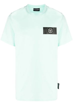 Plein Sport logo-patch short-sleeved T-shirt - Green
