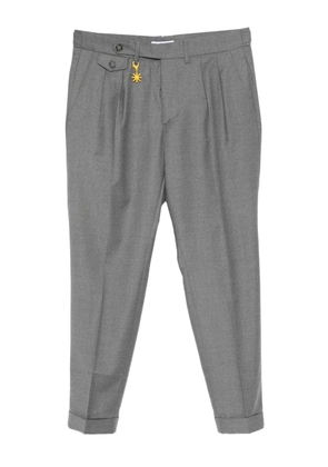 Manuel Ritz double-pleat trousers - Grey