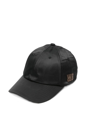 Wales Bonner logo-patch cap - Black