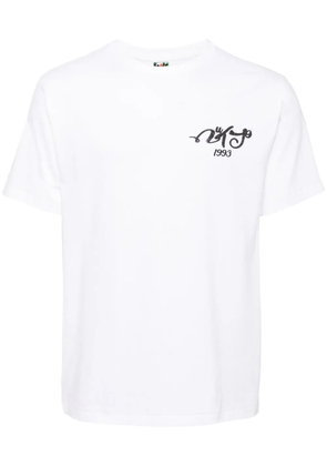 A BATHING APE® embroidered motif T-shirt - White
