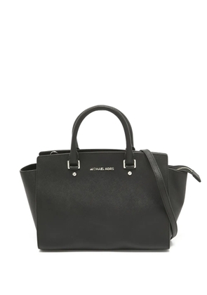 Michael Kors Vintage pre-owned Selma leather tote bag - Black