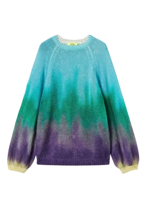 TWINSET fadeout-print sweater - Blue