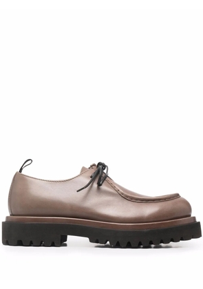 Officine Creative leather Derby shoes - Neutrals