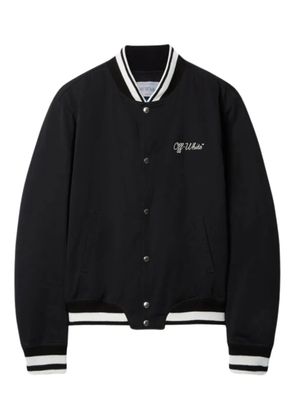 Off-White button striped jacket - Black