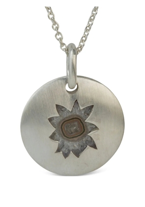 Parts of Four Disk necklace - Silver