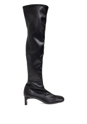 Odissì 50mm block-heel over-the-knee boots - Black