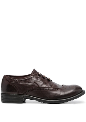 Officine Creative Calixte 035 leather oxfords - Brown
