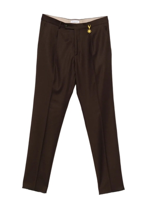 Manuel Ritz flannel trousers - Brown