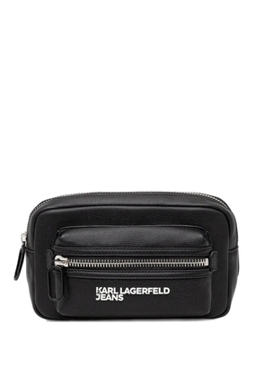 Karl Lagerfeld Jeans zip-fastening belt bag - Black