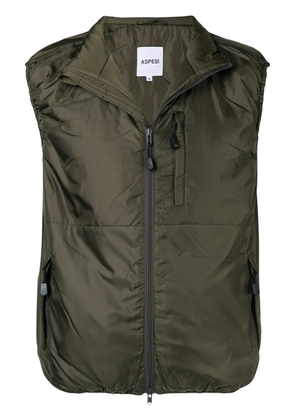 ASPESI padded gilet - Green