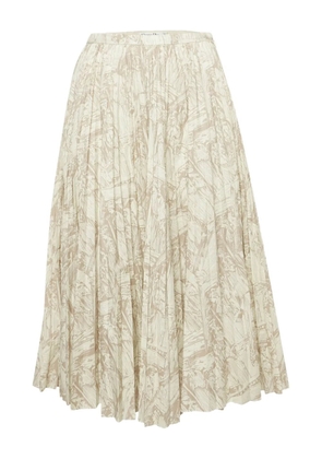 Christian Dior Pre-Owned 2024 abstract-print skirt - Neutrals