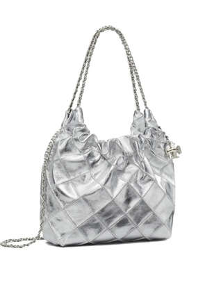 Tory Burch mini Fleming shoulder bag - Silver